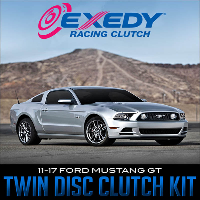 Exedy Twin Organic Clutch Kit 20112017 Ford Mustang GT Grudge