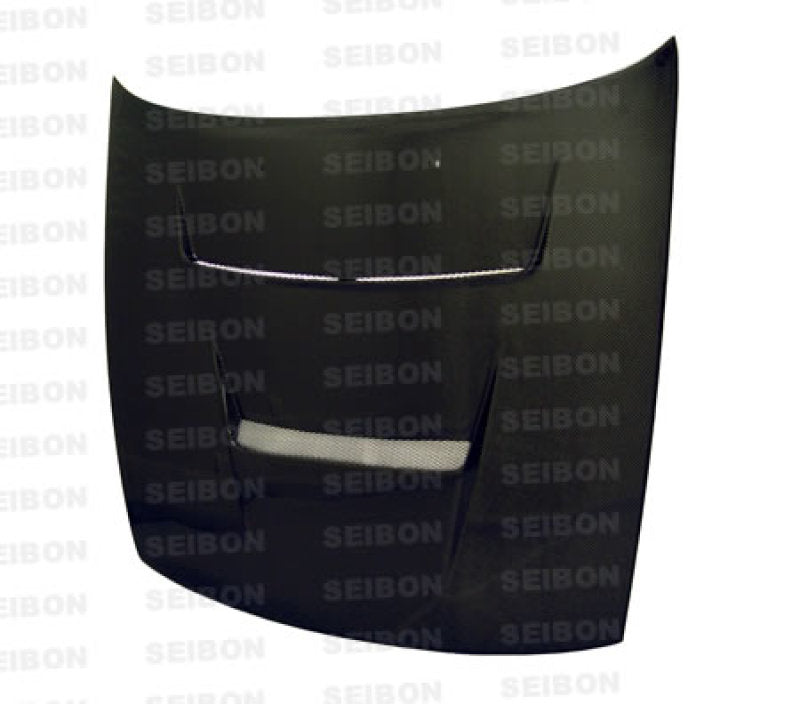 DV-style carbon fiber hood for 1989-1994 Nissan S13 - Seibon Carbon - HD8994NSS13-DV
