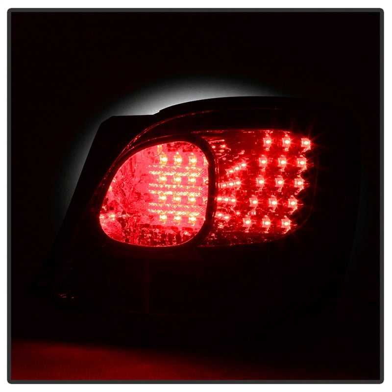 Spyder 5005731 LED Tail Lights Red/Clear