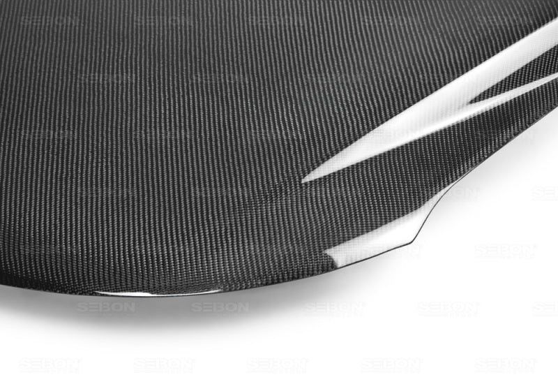 OEM-style carbon fiber hood for 2010-2013 Kia Forte - Seibon Carbon -  HD0910KIFO-OE