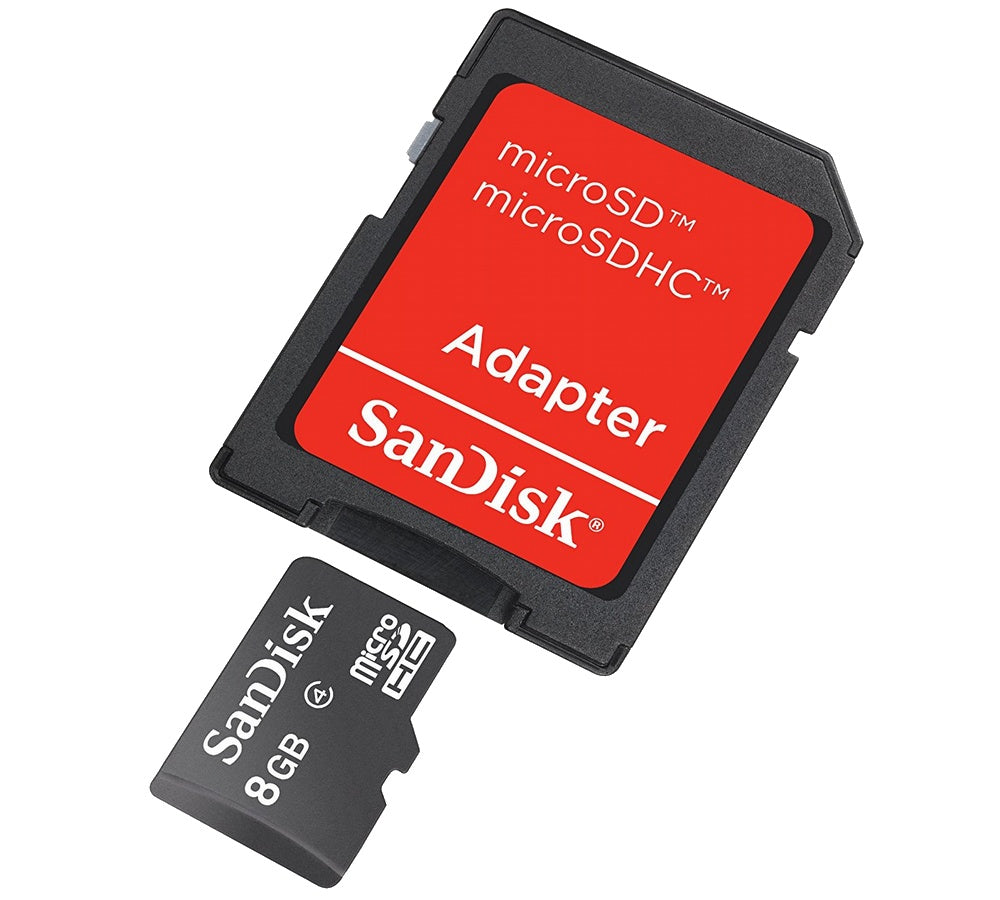 How to use an SD Adapter with Pictures