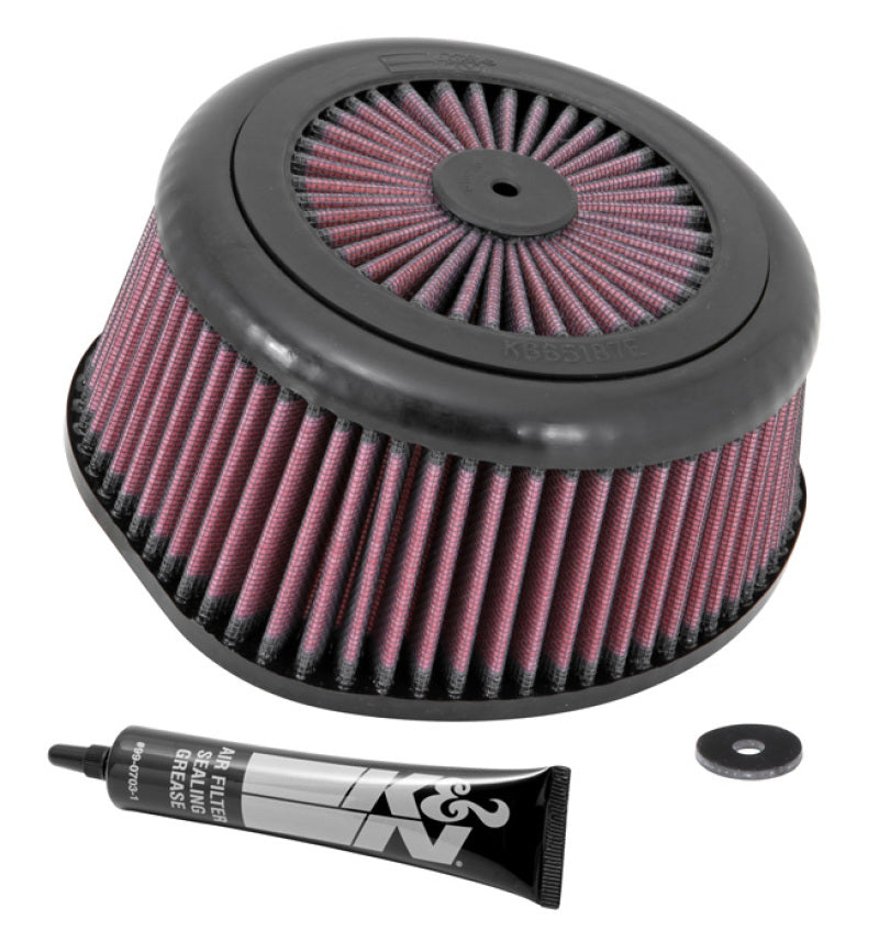 K&N Replacement Unique Oval Tapered Air Filter for – Extreme