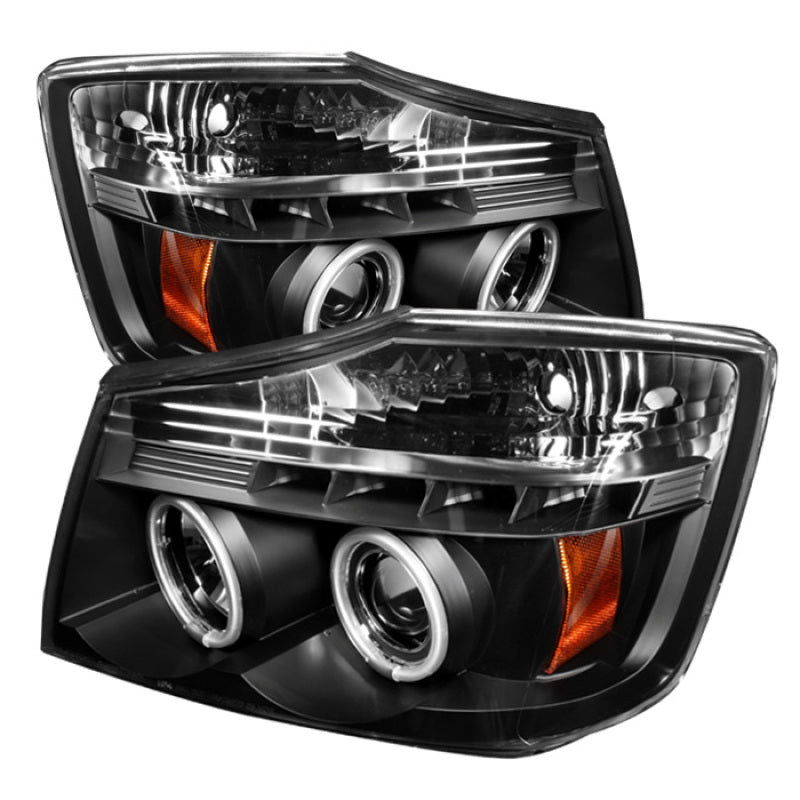 Spyder Signature Projector Headlights CCFL Halo Black 2005