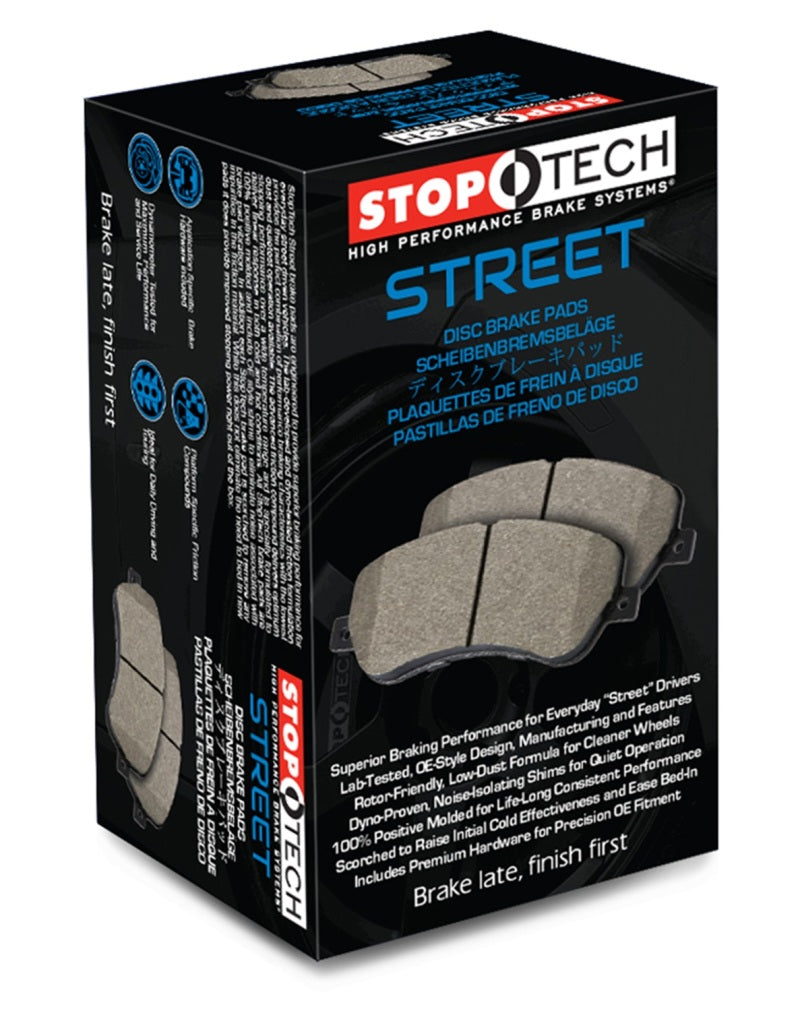 Street Brake Pads with Shims/Hardware 2001-2005 Ford Taurus