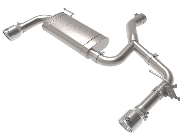 aFe 15-21 BMW X1 F48 L4 2.0L (t) MACH Force-Xp 3 to 2-1/2 IN SS Axle-Back  Exhaust w/Polished Tip - aFe - 49-36349-P