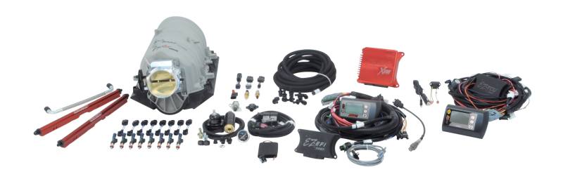 EZ-EFI + XIM + LSXRT+ Big Mouth Throttle Body + Inline Pump + TCU Kit for LS - FAST - 302003L-TCU