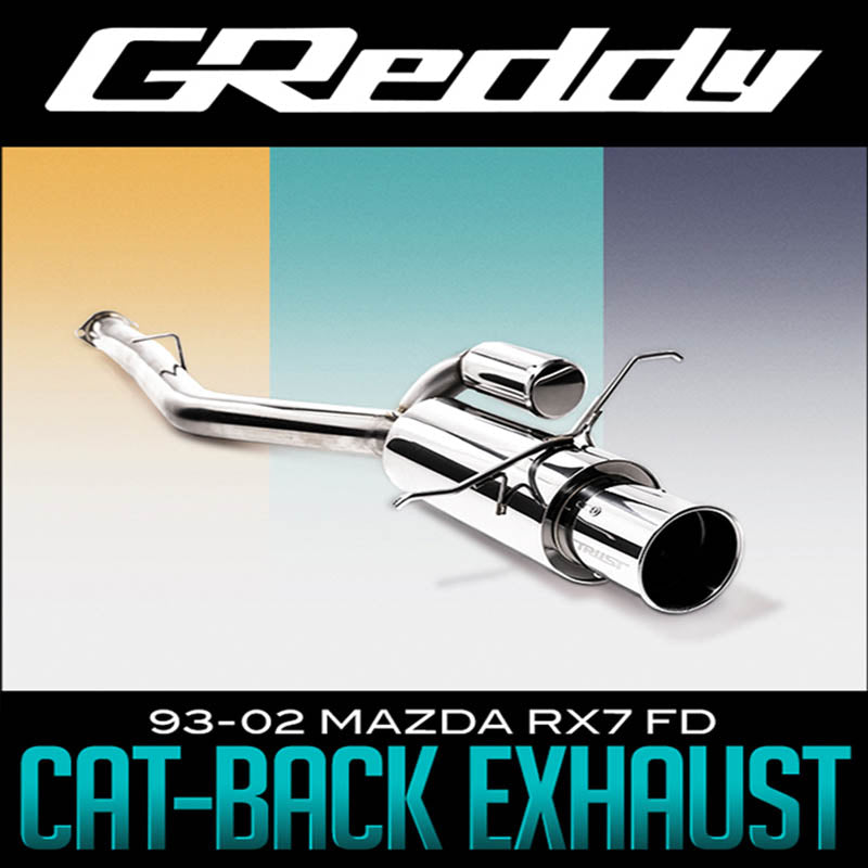 GReddy Trust PE-TR Cat-Back Exhaust 1992-2002 Mazda RX7 FD – Grudge ...