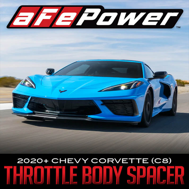 C8 Corvette aFe Silver Bullet Throttle Body Spacer