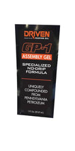 Load image into Gallery viewer, GP-1 Assembly GEL, NO Drip Formula 1oz Packet - Driven Racing Oil, LLC - 00778