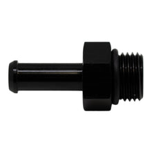 Load image into Gallery viewer, DeatschWerks 6AN ORB Male to 5/16in Male Barb Fitting (Incl O-Ring) - Anodized Matte Black    - DeatschWerks - 6-02-0505-B