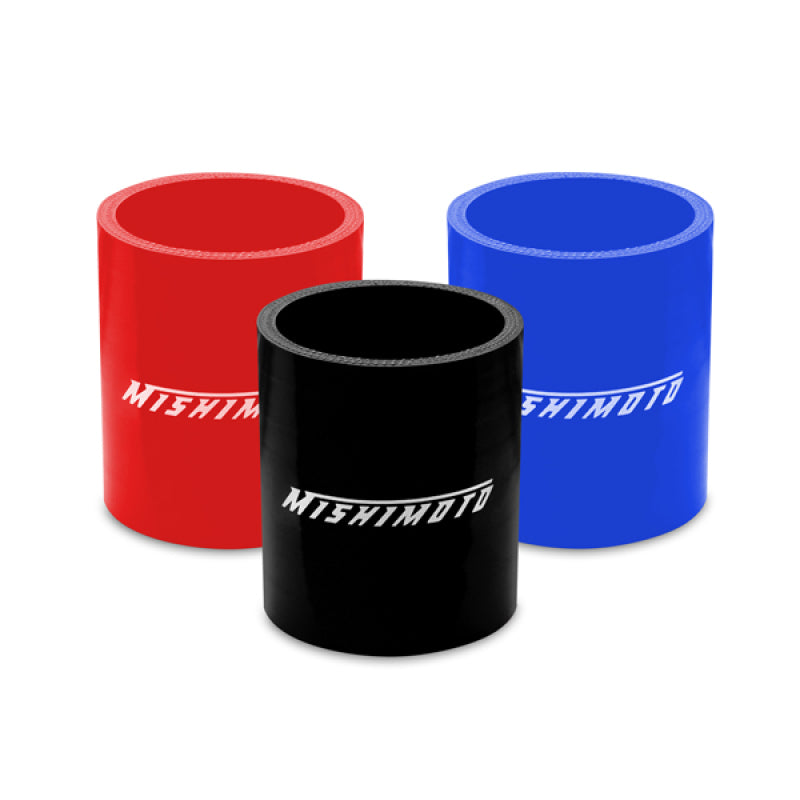 Mishimoto 2.25-in Straight Coupler, Various Colors - Mishimoto - MMCP-225SBK