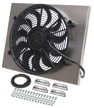 Load image into Gallery viewer, Powerpack - High Output Single 17&quot; Electric RAD Fan/Aluminum Shroud Kit    - Derale - 16822