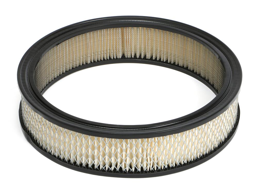 ROUND High Flow Air Filter Element (PAPER) 10 in. Diameter; 2-1/8 in. Tall - Trans-Dapt Performance - 2113