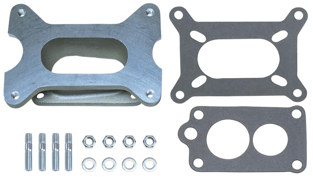 1-3/4 in. Tall, Holley 2bbl. to Toyota 22R Carburetor Adapter -Cast Aluminum - Trans-Dapt Performance - 2184