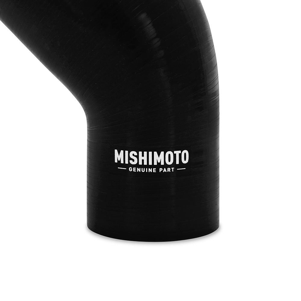 Mishimoto 45-Degree Silicone Transition Coupler, 2.50-in to 3.00-in, Black - Mishimoto - MMCP-R45-2530BK