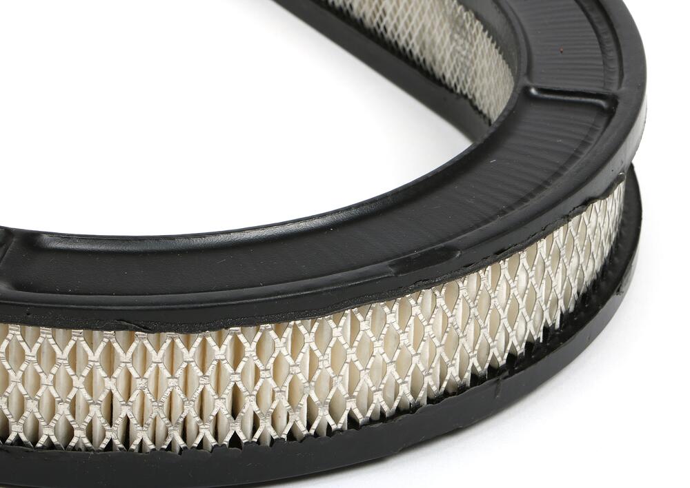 Oval Air Filter Element; 9.75 in. Width, 20.75 in. Length, 1-3/4 in. Tall- PAPER - Trans-Dapt Performance - 2324