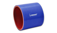 Load image into Gallery viewer, Straight Hose Coupler, 3.25&quot; I.D. x 3&quot; long - Blue - VIBRANT - 2720B