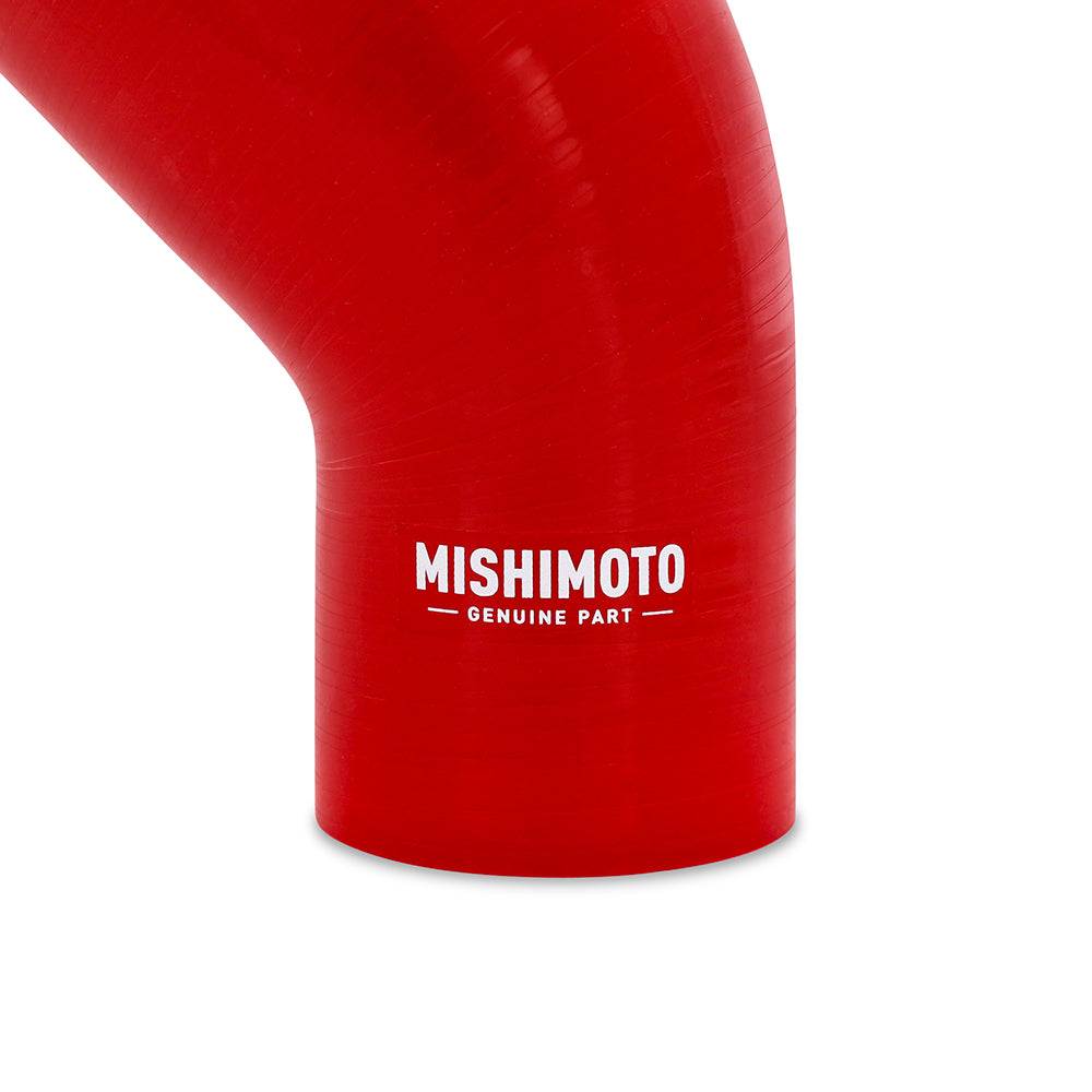 Mishimoto 45-Degree Silicone Transition Coupler, 2.75-in to 3.00-in, Red - Mishimoto - MMCP-R45-27530RD