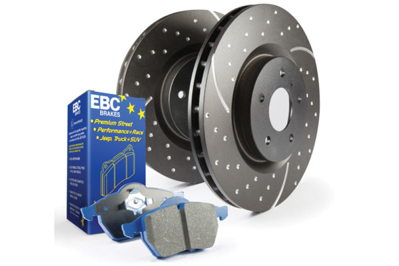 EBC S6 Kits Bluestuff Pads and GD Rotors    - EBC - S6KR1295
