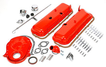 Load image into Gallery viewer, 1965-95 BB CHEVROLET 396-454 ENGINE KIT WITHOUT PCV- CHEVY ORANGE POWDER-COATED - Trans-Dapt Performance - 3058