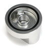 SPIN-ON Bypass; FORD Engines; 22mm X 1.5 Threads; -12AN Ports- Billet Aluminum - Hamburger's Performance - 3323