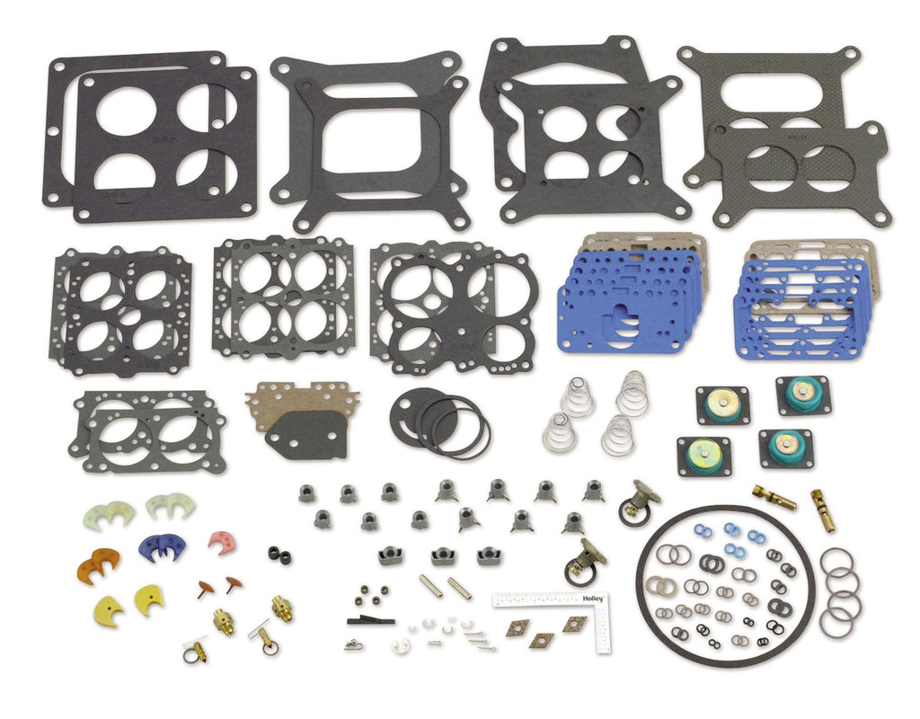 Trick Kit Carburetor Rebuild Kit; Holley Vac. Sec. And Double Pump; - Holley - 37-933