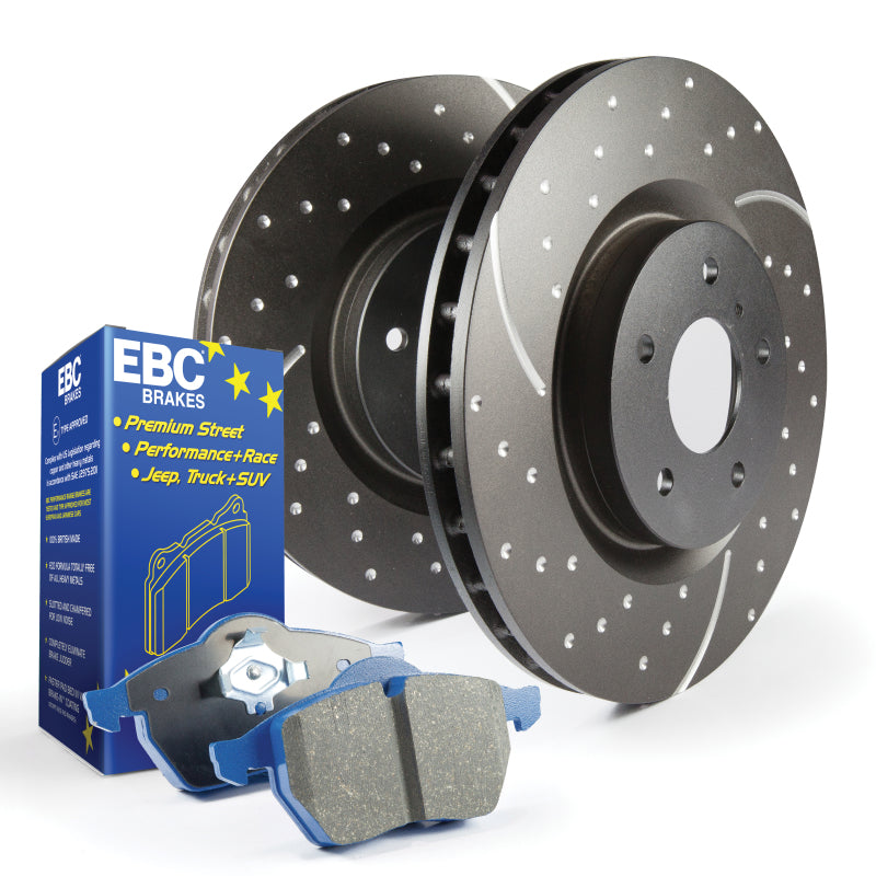 Disc Brake Pad and Rotor / Drum Brake Shoe and Drum Kit    - EBC - S6KR1233