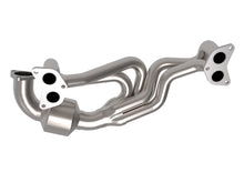 Load image into Gallery viewer, aFe Twisted Steel 304 Stainless Steel Header w/ Cat 13-19 Subaru Outback H4-2.4L - aFe - 48-36804-HC