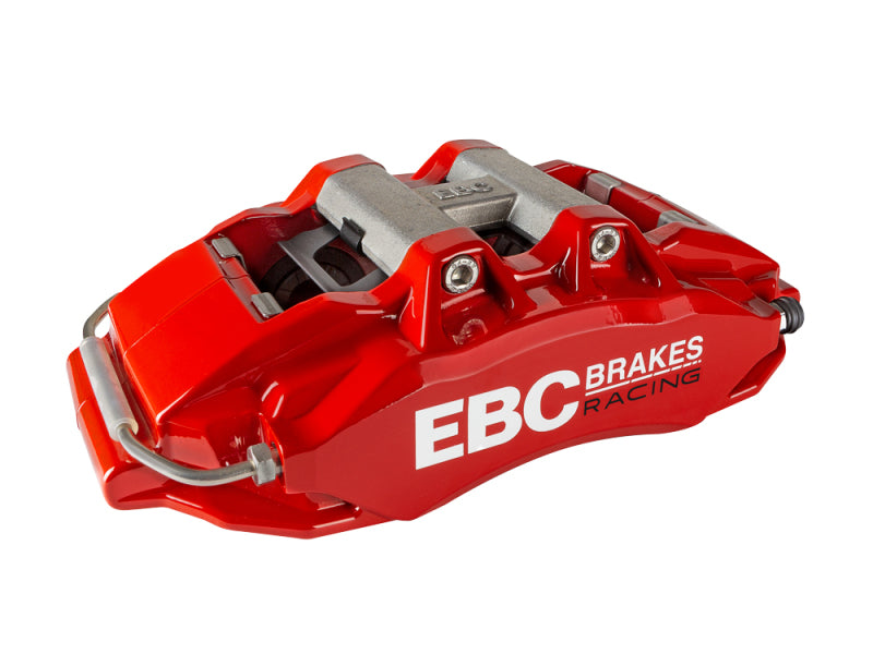 EBC Racing 17-21 Honda Civic Type-R (FK8) Red Apollo-6 Calipers 380mm Rotors Front Big Brake Kit    - EBC - BBK037RED-1
