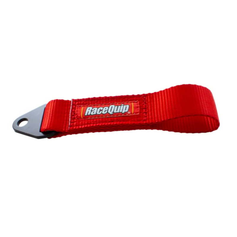 RaceQuip Race Car Tow Hook Strap with Soft Eye Loop End / 12000 LB Rating - Racequip - 896146