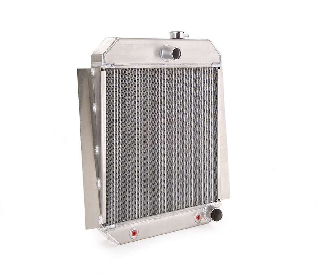 Radiator Factory-Fit Natural Finish for 47-54 GMC C/K 100 Series 1/2 Ton w/Auto Trans Be Cool Radiator - Be Cool - 62225
