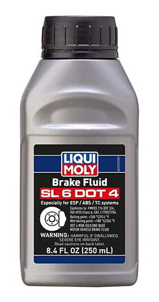 LIQUI MOLY 250mL Brake Fluid SL6 DOT 4 - LIQUI MOLY - 22232