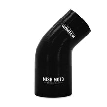 Load image into Gallery viewer, Mishimoto 45-Degree Silicone Transition Coupler, 2.50-in to 3.00-in, Black - Mishimoto - MMCP-R45-2530BK