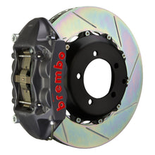 Load image into Gallery viewer, Brembo 99-05 Honda S2000 Rear GTS BBK 4 Piston Cast 328x28 2pc Rotor Slotted Type-1-Black HA - Brembo - 2P2.6009AS