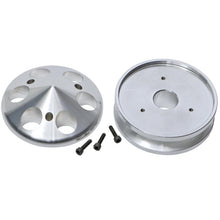 Load image into Gallery viewer, ALTERNATOR Pulley; CHEVROLET 283-350- Machined ALUMINUM - Trans-Dapt Performance - 9487