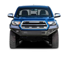 Load image into Gallery viewer, Matte Black Steel Armour II Front Bumper - Black Horse Off Road - AFB-TA20-BU