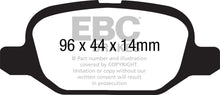 Load image into Gallery viewer, Yellowstuff Street And Track Brake Pads; 2012 Fiat 500 - EBC - DP41880R