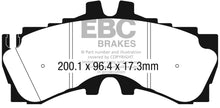 Load image into Gallery viewer, Redstuff Ceramic Low Dust Brake Pads; Front Pads; 2018-2021 Lexus LC500 - EBC - DP32323C