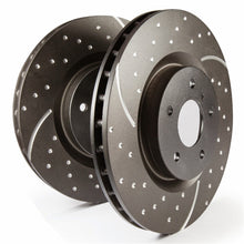 Load image into Gallery viewer, 3GD Series Sport Slotted Rotors 2008 Saab 9-3 - EBC - GD1769
