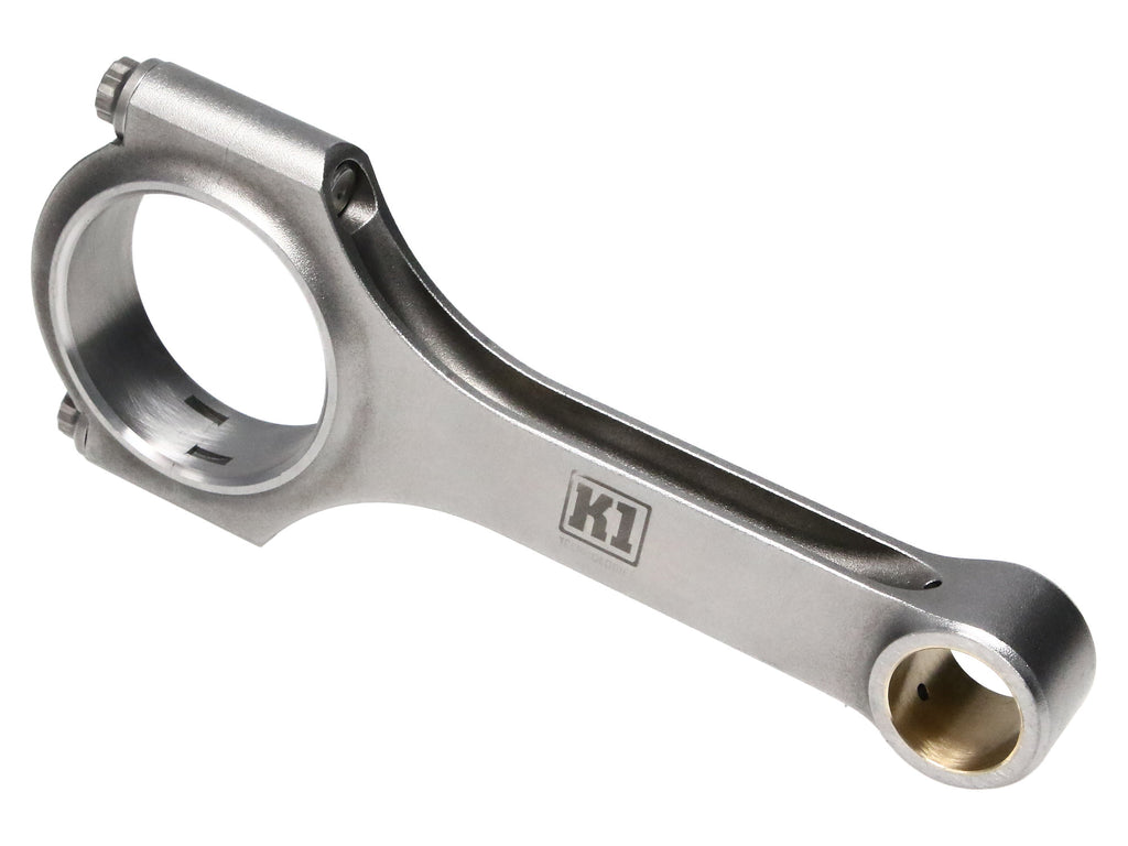 K1 Technologies Honda J35 Connecting Rod Set, 158.50 mm Length, 22.00 mm Pin, 58.00 mm Journal, 3/8 in. ARP 2000 Bolts, Forged 4340 Steel, H-Beam, Set of 6. - 015ER17159