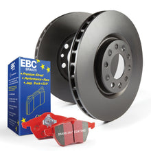 Load image into Gallery viewer, S12 Kits Redstuff and RK Rotors 1980-1985 Lotus Esprit - EBC - S12KF1475