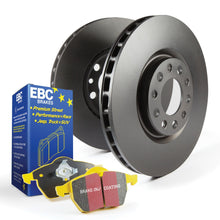 Load image into Gallery viewer, S13 Kits Yellowstuff and RK Rotors 2014-2017 Fiat 500 - EBC - S13KF1986