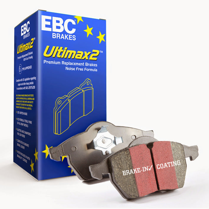 Ultimax OEM Replacement Brake Pads; 1999-2002 Daewoo Lanos - EBC - UD796