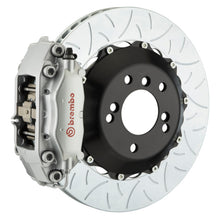 Load image into Gallery viewer, Brembo 09-15 GLK Rear GT BBK 4 Piston Cast 2pc 345x28 2pc Rotor Slotted Type-3-Silver - Brembo - 2C3.8028A3
