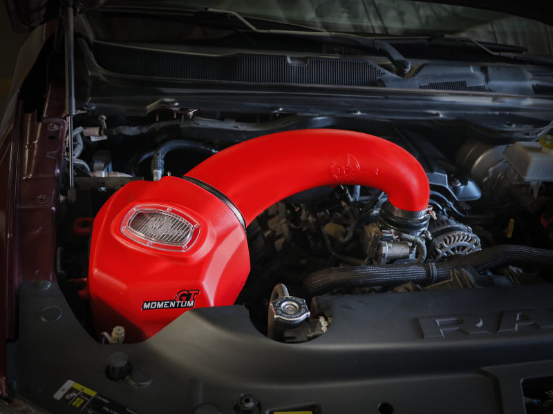 aFe Momentum GT Pro DRY S Intake System Red Edition 19-23 Dodge RAM 1500 V8-5.7L HEMI - aFe - 50-70013DR