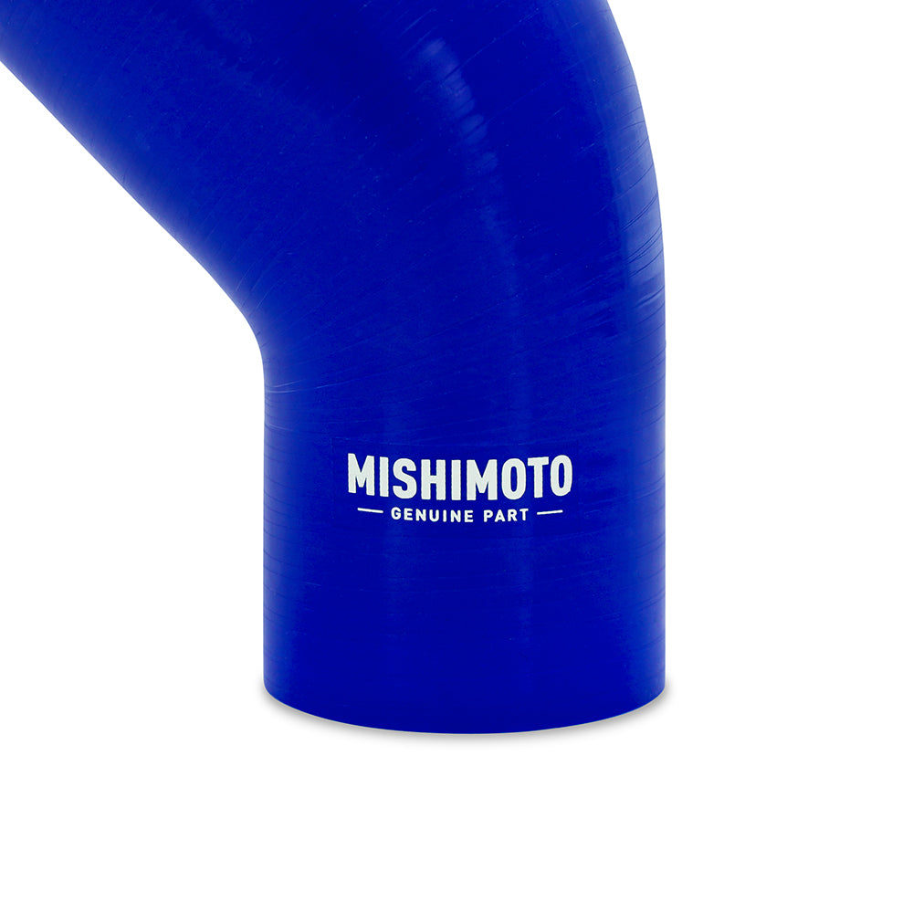 Mishimoto 45-Degree Silicone Transition Coupler, 3.00-in to 3.75-in, Blue - Mishimoto - MMCP-R45-30375BL