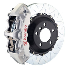 Load image into Gallery viewer, Brembo 07-13 1500 Sierra Rr GT BBK 4Pis Cast 2pc 380x32 2pc Rotor Slotted Type3-Silver - Brembo - 2H3.9002A3