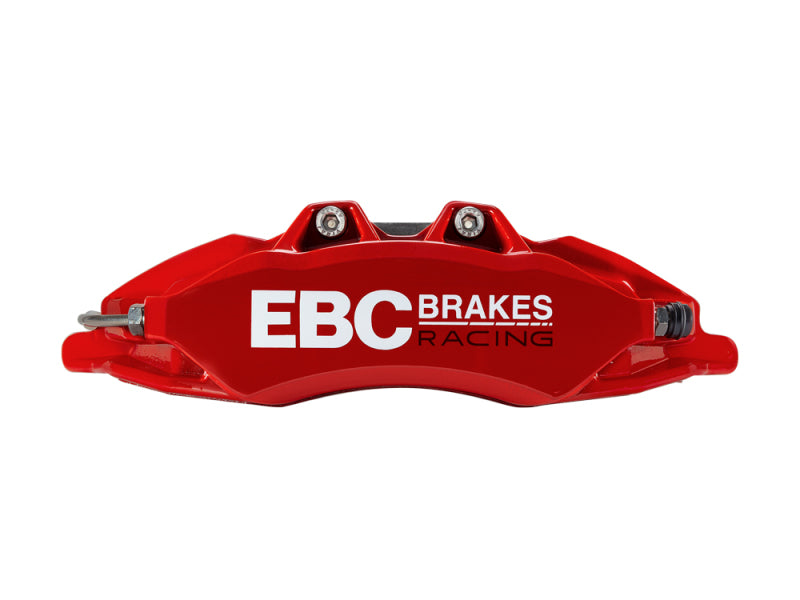 EBC Racing 17-21 Honda Civic Type-R (FK8) Red Apollo-6 Calipers 380mm Rotors Front Big Brake Kit    - EBC - BBK037RED-1