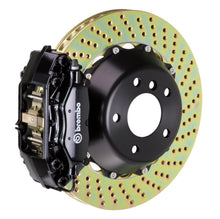Load image into Gallery viewer, Brembo 95-98 993 C2/C4/C4S/993 Turbo Rear GT BBK 4 Piston Cast 345x28 2pc Rotor Drilled-Black - Brembo - 2P1.8019A1