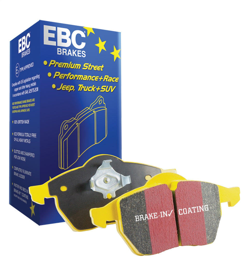 Yellowstuff Street And Track Brake Pads; Front Pads; 2013 Bentley Continental - EBC - DP42317R